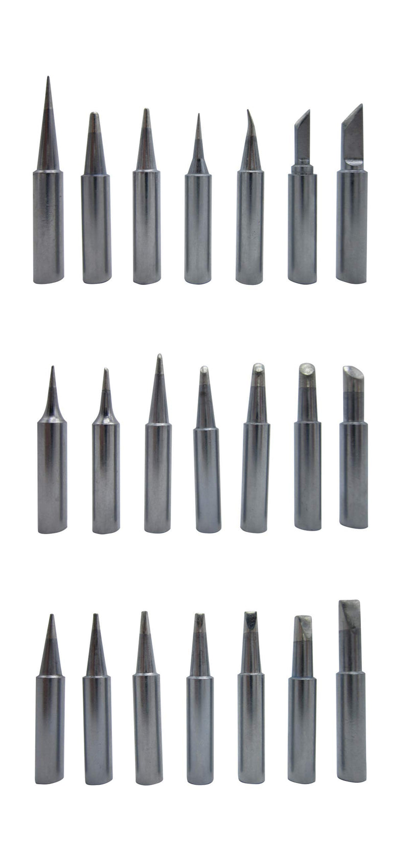  [AUSTRALIA] - 21 PCS Soldering Tips T18 Series Fit HAKKO FX-888 FX-888 FX-8801 FX-600 (FX888/FX888D FX8801 FX600) Lead Free Solder Iron Tip Bit (Brand"AiCE Tls")