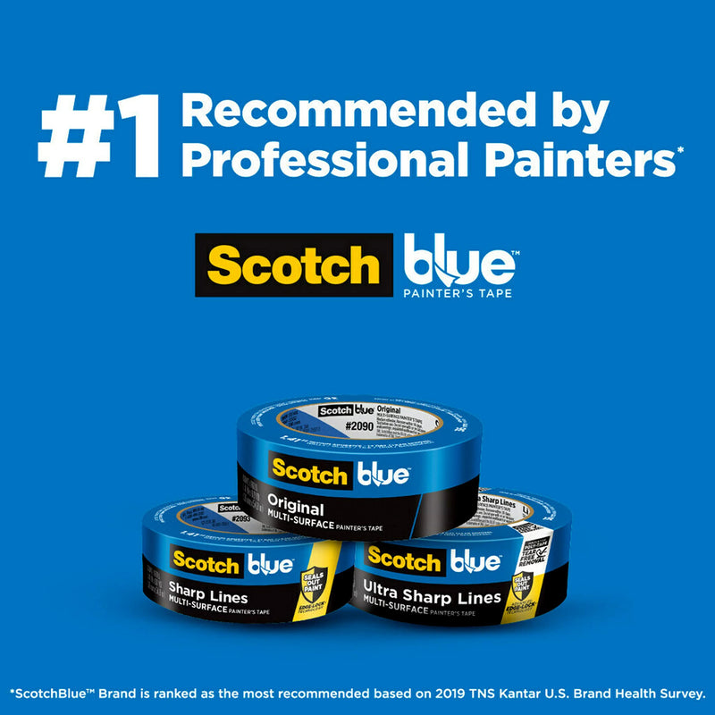  [AUSTRALIA] - ScotchBlue 2090-72A Original Multi-Surface Painter's Tape, 2.83 inches x 60 yards, Blue 2.83" Width 1 roll