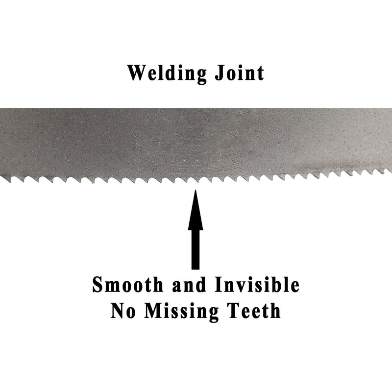  [AUSTRALIA] - Imachinist S6412121014 Bi-Metal Band Saw Blades 64-1/2" X 1/2" X 10/14TPI Variable Teeth M42 for Metal