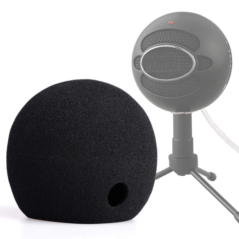  [AUSTRALIA] - Microphone Arm Stand with Foam Cover Microphone Windscreen, ChromLives Micropone Arm Stand Mic Foam Accessories Compatible with Blue Snowball/Blue Yeti