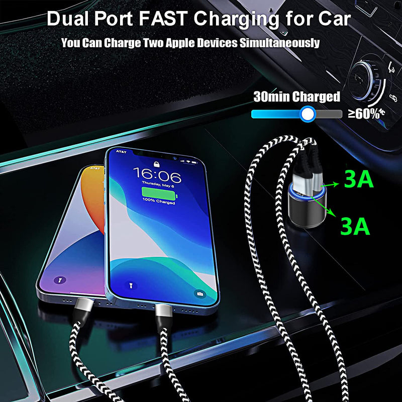  [AUSTRALIA] - 38W USB C Car Charger Cable for Samsung Galaxy S22 Plus Ultra A52 A51 A53 A14 A13 5G,Moto Motorola G Stylus/Power 2022 2021 2022,G Play,G100,PD&Quick Charge 3.0 Car Adapter for iPhone 12 14 13 Pro Max