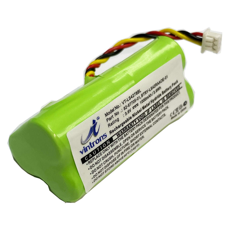  [AUSTRALIA] - LS4278 Battery Replacement for Symbol DS6878, LS4278, (3.6V, 1000mAh, 82-67705-01, BTRY-LS42RAAOE-01 Battery)