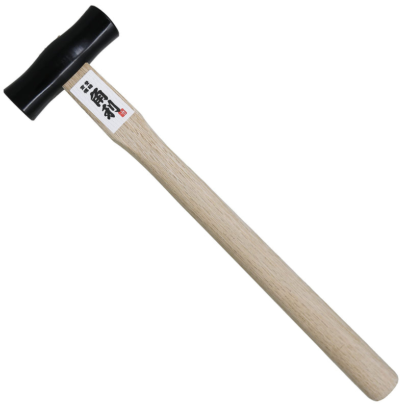  [AUSTRALIA] - KAKURI Chisel Hammer 10.5 oz (300g) Japanese Woodworking Carpenter Hammer for Chisel, Plane, Nail, Heavy Duty Japanese Carbon Steel Round Head Black, Made in JAPAN Black 300 g