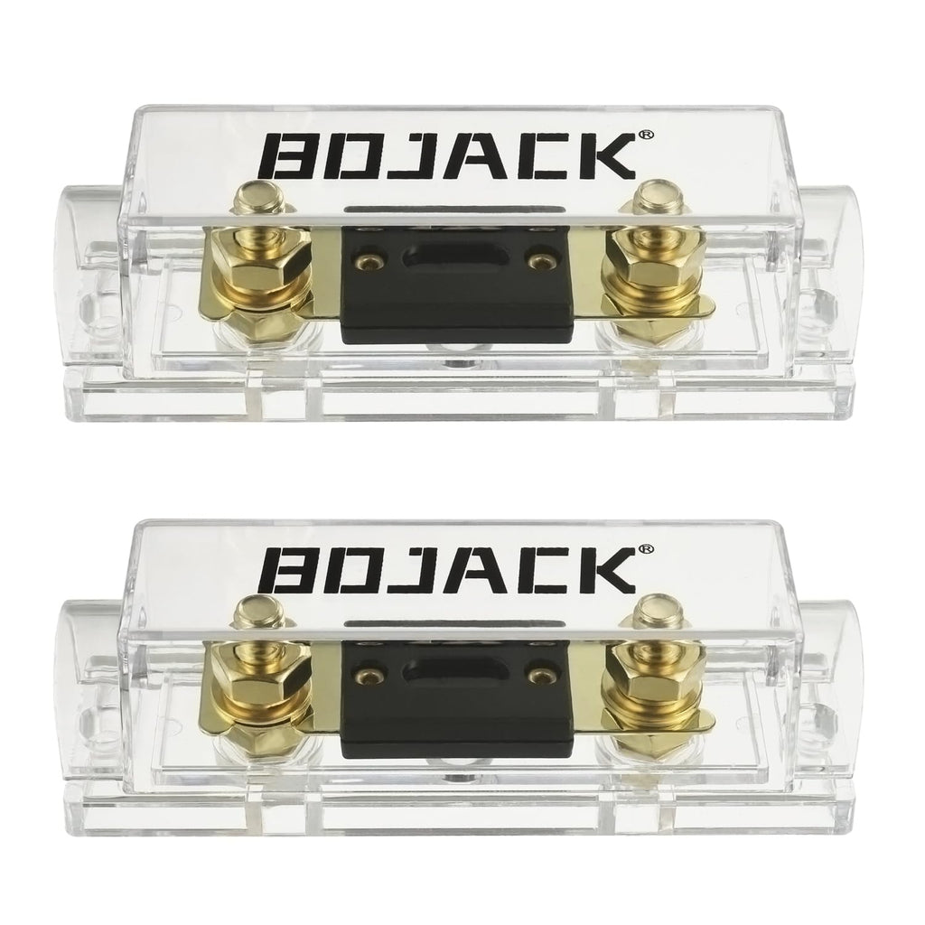  [AUSTRALIA] - BOJACK 2 PCS. 200A ANL fuse holder and 2 PCS. 200 Amp 32 VDC ANL fuses for audio and video systems