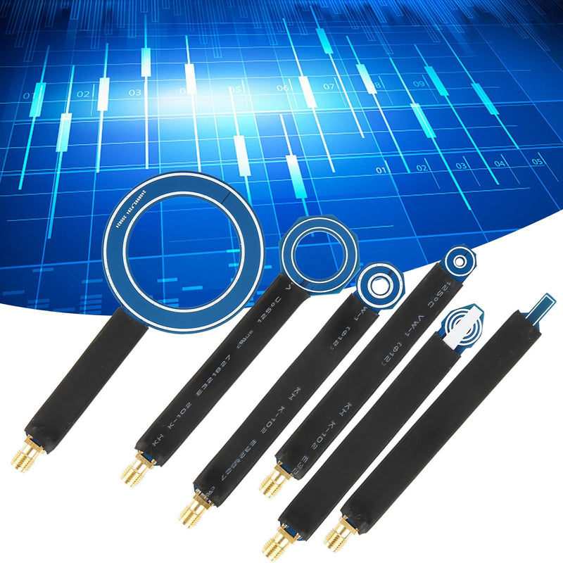  [AUSTRALIA] - 6 PCS. Near field magnetic field probe set, EMI SMA conduction radiation test antennas for electronic components with storage box, other electronic components