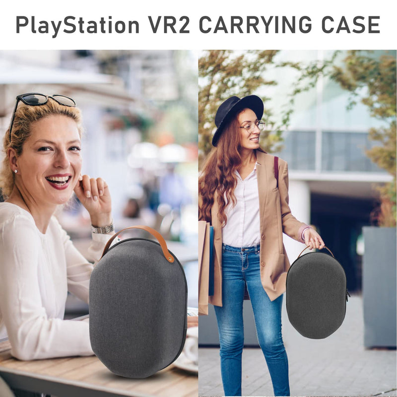  [AUSTRALIA] - taessv Carrying Case for PS VR2, Hard Shell PS VR2 Bag Portable Storage Case Compatible with Playstation VR2 Protective PS VR2 Case Bag Suitable for Travel and Home Storage