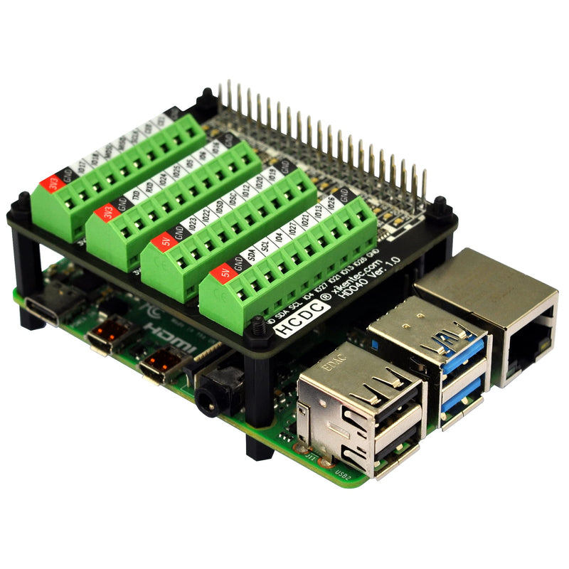  [AUSTRALIA] - GPIO Status LED Terminal Block Breakout Board for Raspberry Pi A+ 3A+ B+ 2B 3B 3B+ 4B