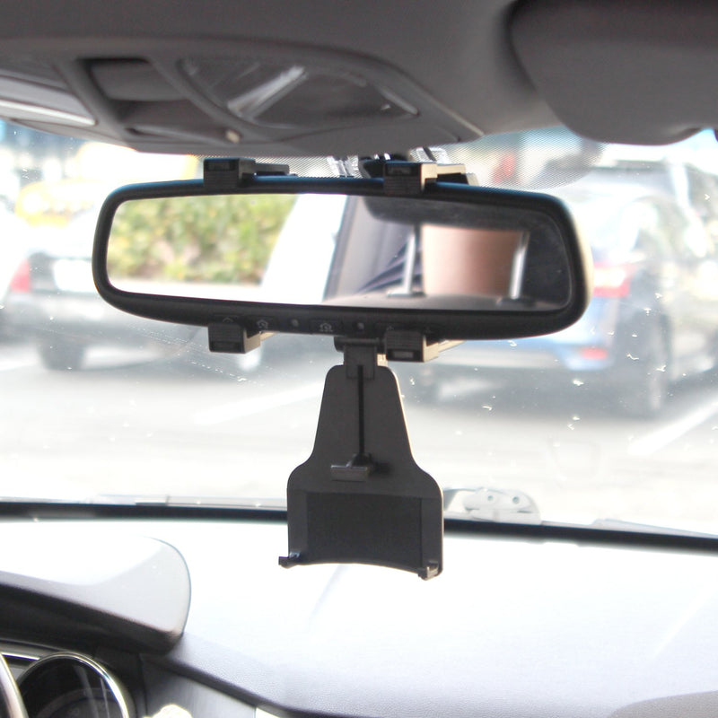 Cellet Rear View Mirror Car Mount Bracket Compatible with Apple 12 Pro Max 11 Pro Max Xs Xr Xs Max X 8 + Samsung Note 10 10+ 9 8 5 Galaxy S20 S10 S10e S10+ S9+ S9 S8+ Google Pixel 5 5XL 4 4XL 3 3XL - LeoForward Australia