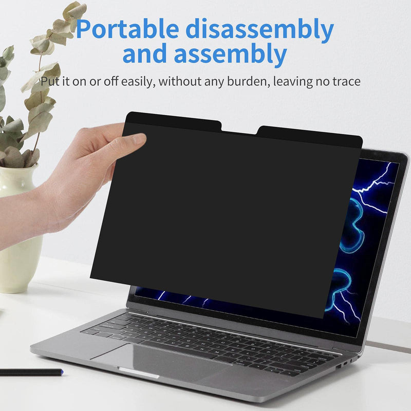  [AUSTRALIA] - Easy On/Off Magnetic Privacy Screen for MacBook Pro 13 Inch (2016, 2017, 2018, 2019, 2020, M1) | Laptop Privacy Filter and Anti-Glare Protector