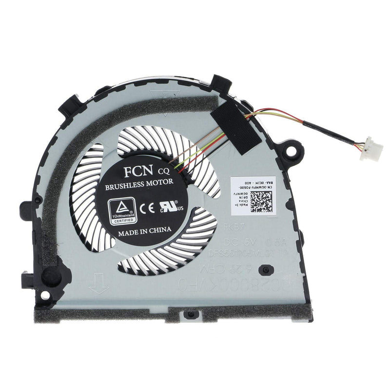  [AUSTRALIA] - Replacement CPU & GPU Cooling Fan for Dell G3-3579 G3-3779 G5-5587 Gaming 0GWMFV 0TJHF2