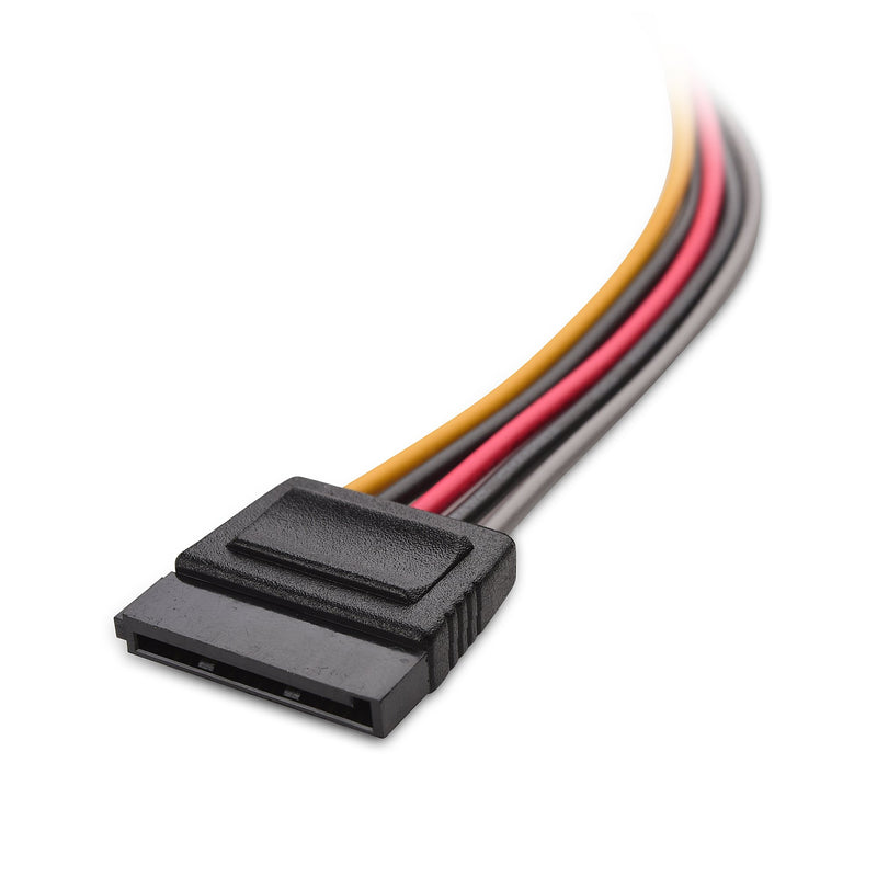  [AUSTRALIA] - Cable Matters 3-Pack 15 Pin SATA Power Extension Cable 12 Inches