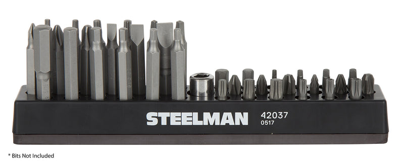 STEELMAN 42037 1/4-Inch Hex Magnetic Bit Organizer 1/4-inch Hex Bit - LeoForward Australia