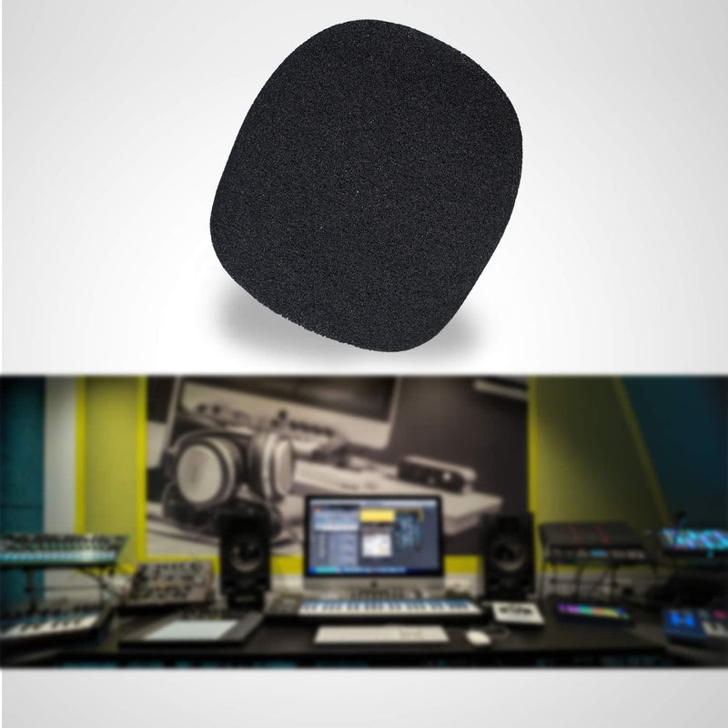  [AUSTRALIA] - SM58 Windscreen - Pof Filter Foam Windscreen Microphone Cover Compatible with Shure SM58S SM58-LC Ball Type Mic to Reduce Wind Noises by YOUSHARES (6 Pack）