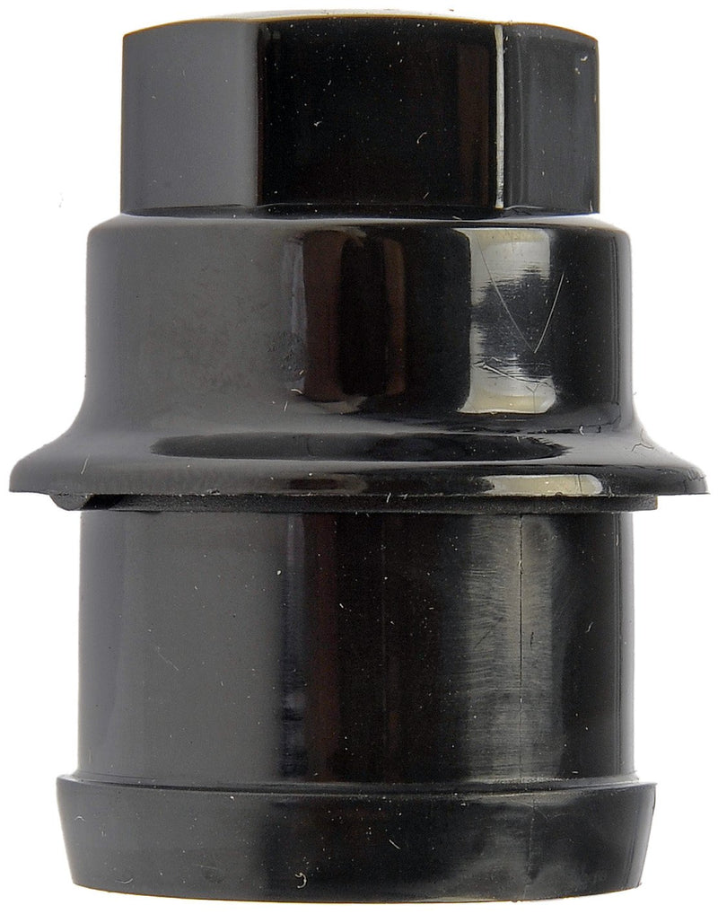 Dorman 711-026 Black Wheel Nut Cover - M27-2.0, Pack of 4 - LeoForward Australia