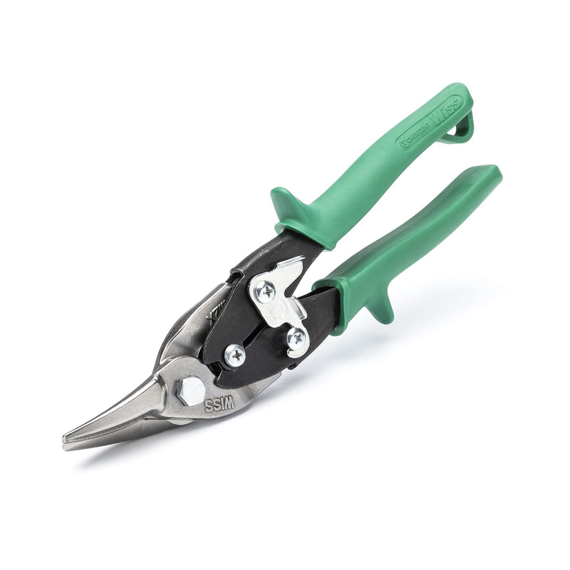 Crescent Wiss 9-3/4" MetalMaster Compound Action Straight and Right Cut Aviation Snips - M2R, Multi, One Size - LeoForward Australia