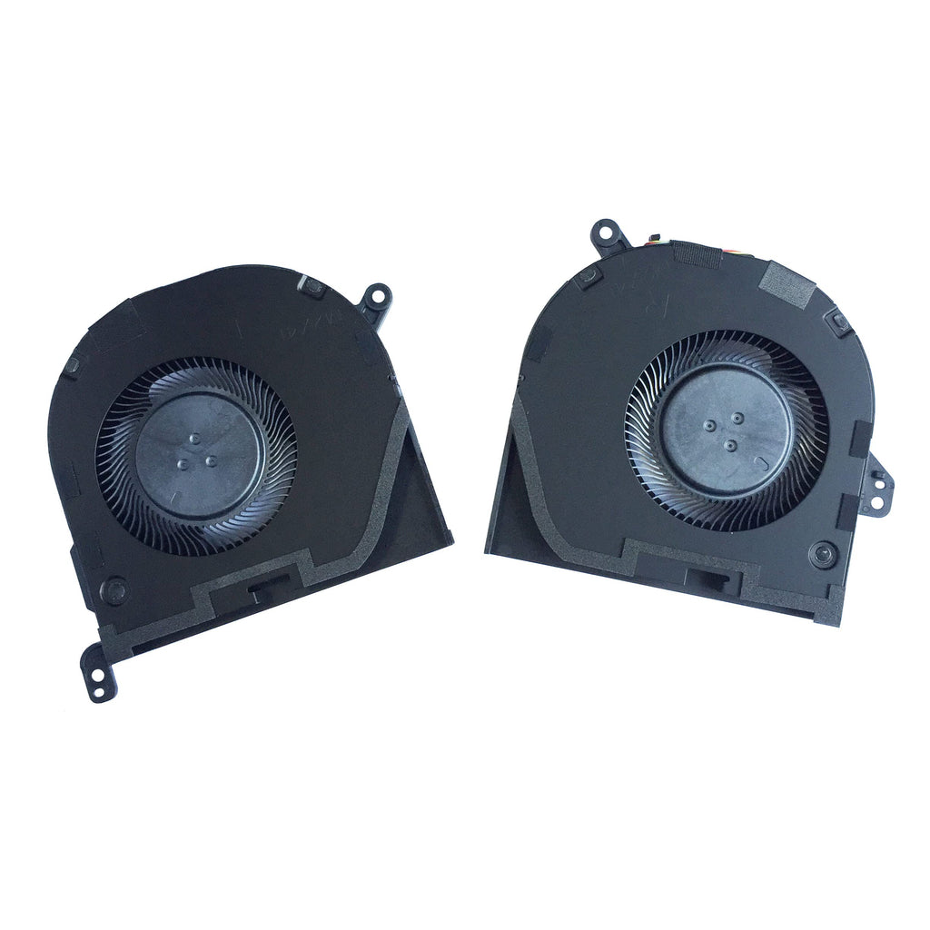  [AUSTRALIA] - (1 Pair) CPU GPU Cooling Fan Cooler Intended for Dell XPS 15 9500 9510 Precision 5550 Series Laptop Replacement Fan CN-009RK6 CN-0DJH35 EG50050S1-CG30-S9A EG50050S1-CG00-S9A