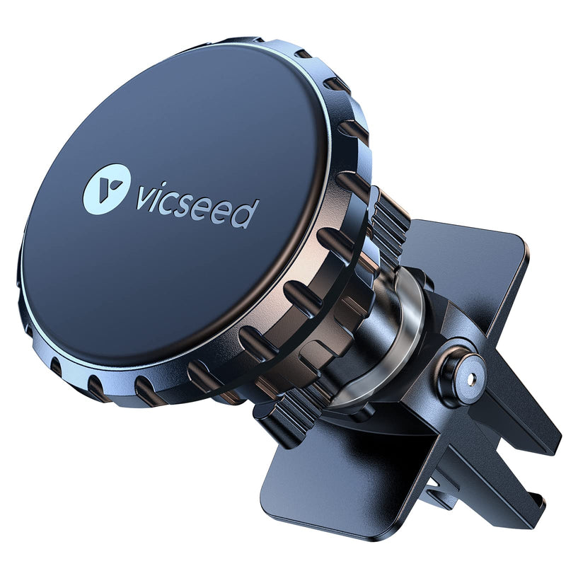  [AUSTRALIA] - VICSEED 𝟮𝟬𝟮𝟯 𝙐𝙥𝙜𝙧𝙖𝙙𝙚𝙙 Magnetic Phone Holder for Car [6 Strong N55 Magnets] Magnetic Car Mount [1S Put &Take] Car Vent Phone Mount for Car Hands-Free Holder, Fit with All Smartphones