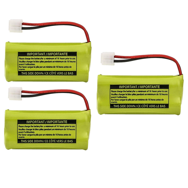  [AUSTRALIA] - Replacement Battery for AT&T BT8001 / BT8000 / BT8300 / BT184342 / BT284342 / 89-1335-00 / 89-1344-01 / BATT-6010 / CPH-515D (3-Pack, Bulk Packaging)