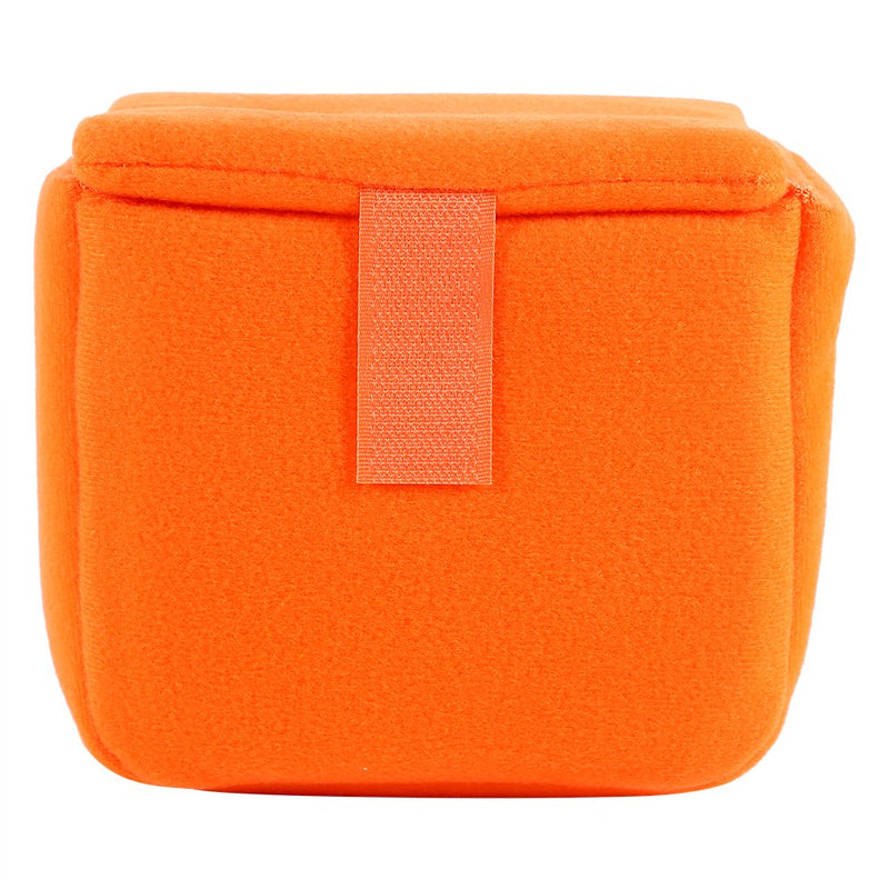  [AUSTRALIA] - DLSR Camera Bag Insert Pad Shockproof Insert Protection Camera Case Bag Organizer Accessory For Photographing(Orange) Orange