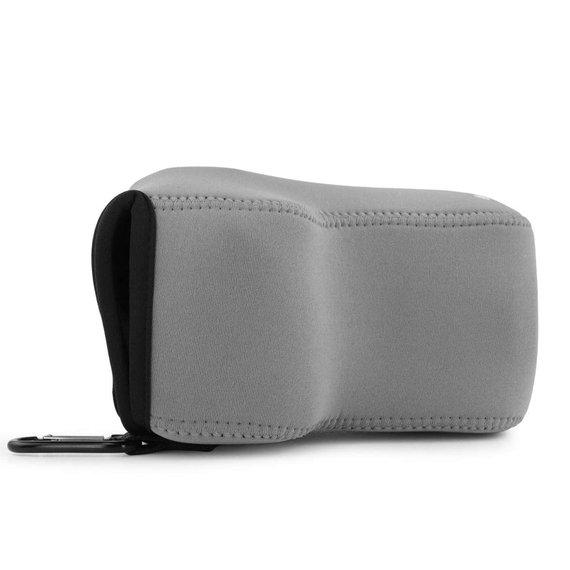  [AUSTRALIA] - MegaGear Ultra Light Neoprene Camera Case Compatible with Fujifilm X-T4 (XF16-80mm) Gray