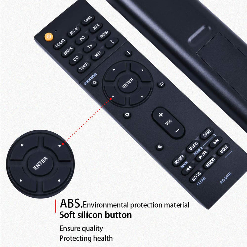  [AUSTRALIA] - The New RC-911R RC911R Replacement for ONKYO AV Receiver The Remote Controller. Suitable for HT-S7800 TX-NR555 TX-NR575 TX-NR585 TX-NR656 TX-NR686 TX-NR676 TX-NR757 TX-NR777 TX-NR787 TX-RZ610
