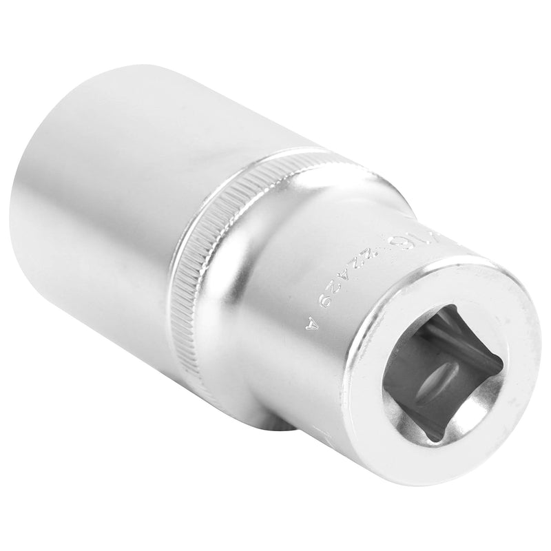  [AUSTRALIA] - OEMTOOLS  22429 1-1/16 Inch SAE Deep Socket | Thin Wall Deep Socket – Installs & Removes Recessed Nuts & Bolts, & Fits in Narrow Work Spaces | 6 Point | 1/2 Drive | Rust Resistant 1-1/16-Inch