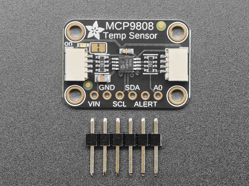  [AUSTRALIA] - Adafruit MCP9808 High Accuracy I2C Temperature Sensor Breakout - STEMMA QT/Qwiic, 5027