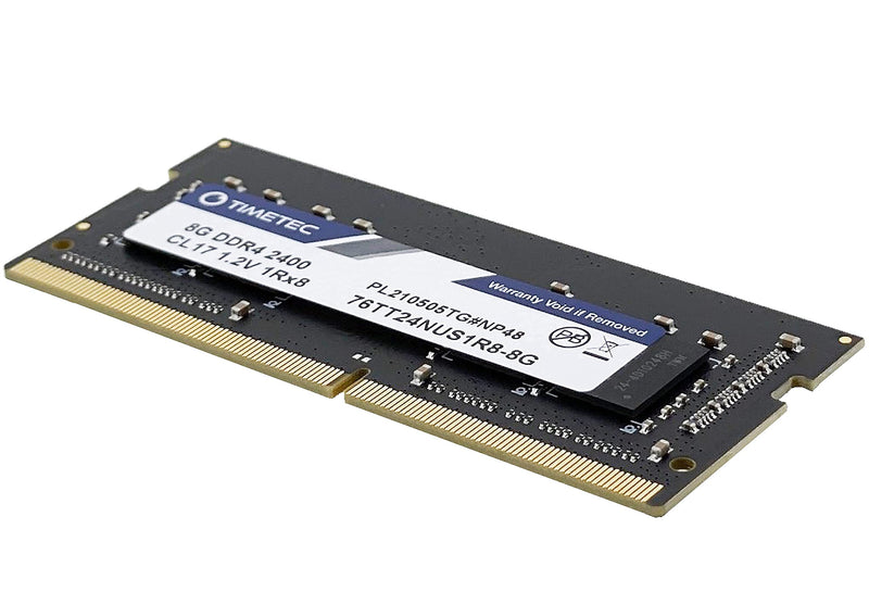  [AUSTRALIA] - Timetec 8GB DDR4 2400MHz (DDR4-2400) PC4-19200 (PC4-2400T) Non-ECC Unbuffered 1.2V CL17 1Rx8 Single Rank 260 Pin SODIMM Laptop Notebook PC Computer Memory RAM Module Upgrade (8GB)