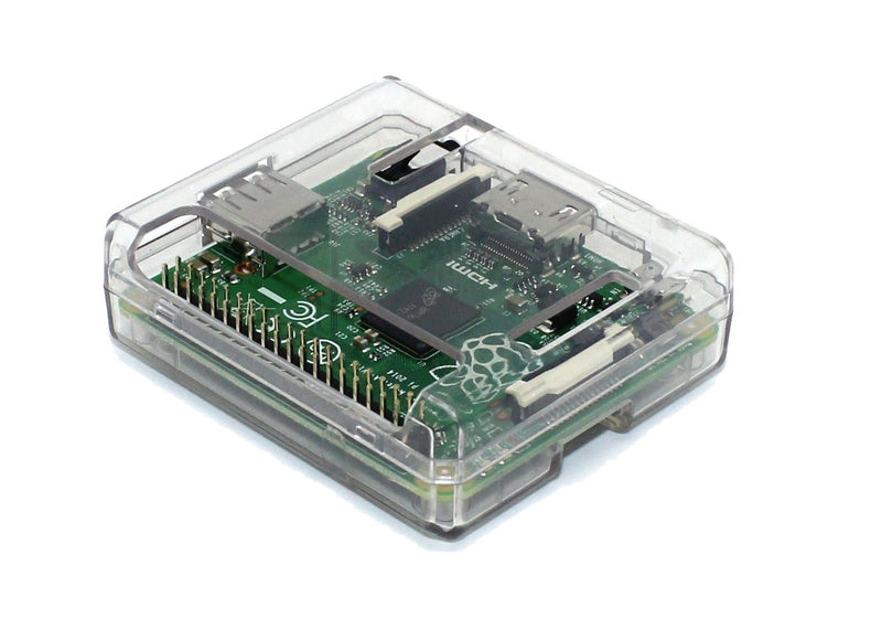 sb components Case for Raspberry Pi Model A+ (Plus) Colour: Clear Transparent Access to All Ports - LeoForward Australia