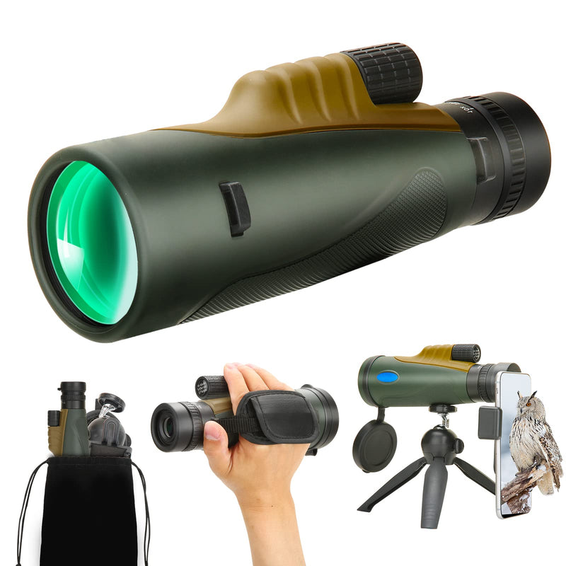  [AUSTRALIA] - 30X50 Monocular Telescope with Smartphone Adapter - Tripod Monoculars for Adults High Powered, Brid Watching Stargazing Hunting Camping Gifts