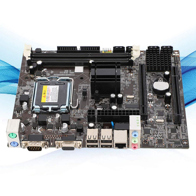  [AUSTRALIA] - Zyyini G41M Computer Motherboard, LGA775 Gaming Motherboard, Mini Motherboard G41, Socket 775 Motherboard, Support CPU Socket LGA, for PC, Office and Home