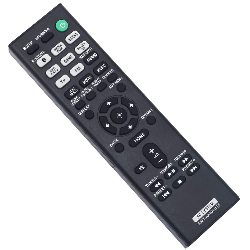 RMT-AA401U Replacement Remote Control Applicable for Sony AV Receiver STR-DH190 STR-DH590 STR-DH790 STRDH190 STRDH590 STRDH790 - LeoForward Australia