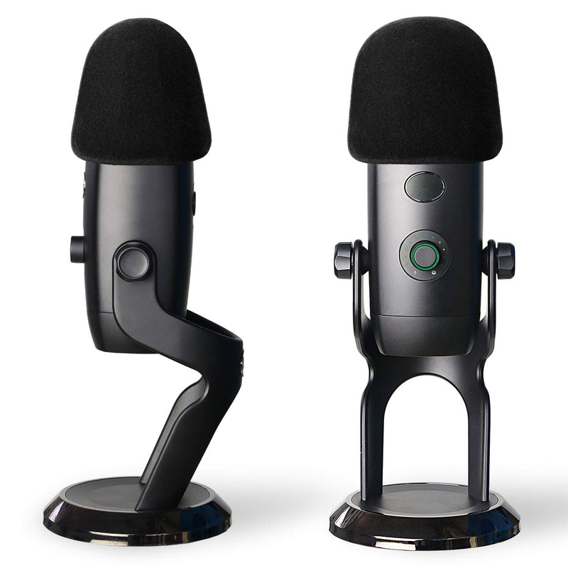  [AUSTRALIA] - Pop Filter for Blue Yeti X Mic - Foam Microphone Windscreen Cover with Velvet-like Fabric Covering to Reduce Mic Noises by YOUSHARES