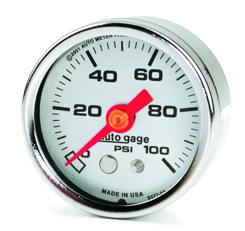  [AUSTRALIA] - AUTO METER 2180 Autogage Fuel Pressure Gauge