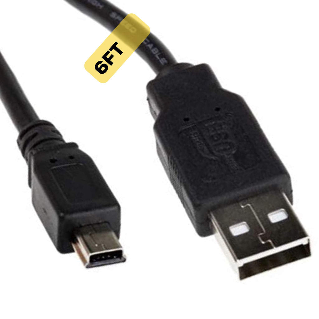  [AUSTRALIA] - 6FT USB Programming or Charging Cable for Logitech Harmony 300, 350, 510, 520, 550, 620, 628, 659, 670, 680, 688, 720, 745, 748, 768, 785, 880, 885, 890, 890 PRO, 895, 900, 1000 & 1100 Remote Controls