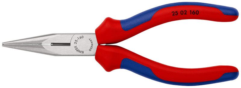  [AUSTRALIA] - Knipex 2502160 6-1/4-Inch Chain Nose Pliers with Cutter - Comfort Grip