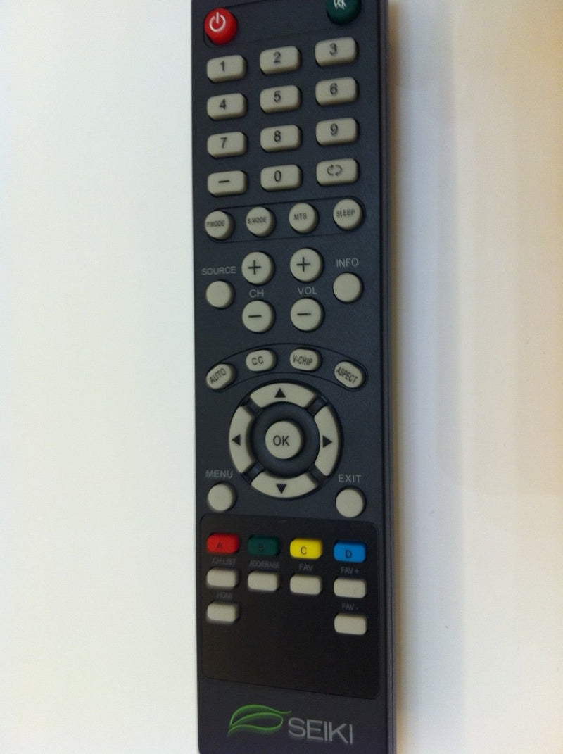 NEW SEIKI TV Remote control for SEIKI SE55GY19 SE65UY04 SE22FE01 SE65GY25 SE40FY27 SE32FY22 TV SE24FE01-W SE19HE01 SE39HE02 LC-32G82 SE24FT01 SE20HS04 SE26HQ04 SE50FY28 SC151FS SC241FS LC24G82 LC22G82 SC221FS SC261FS SC262FS SC32HT04 SC371TS SC391TS LC... - LeoForward Australia