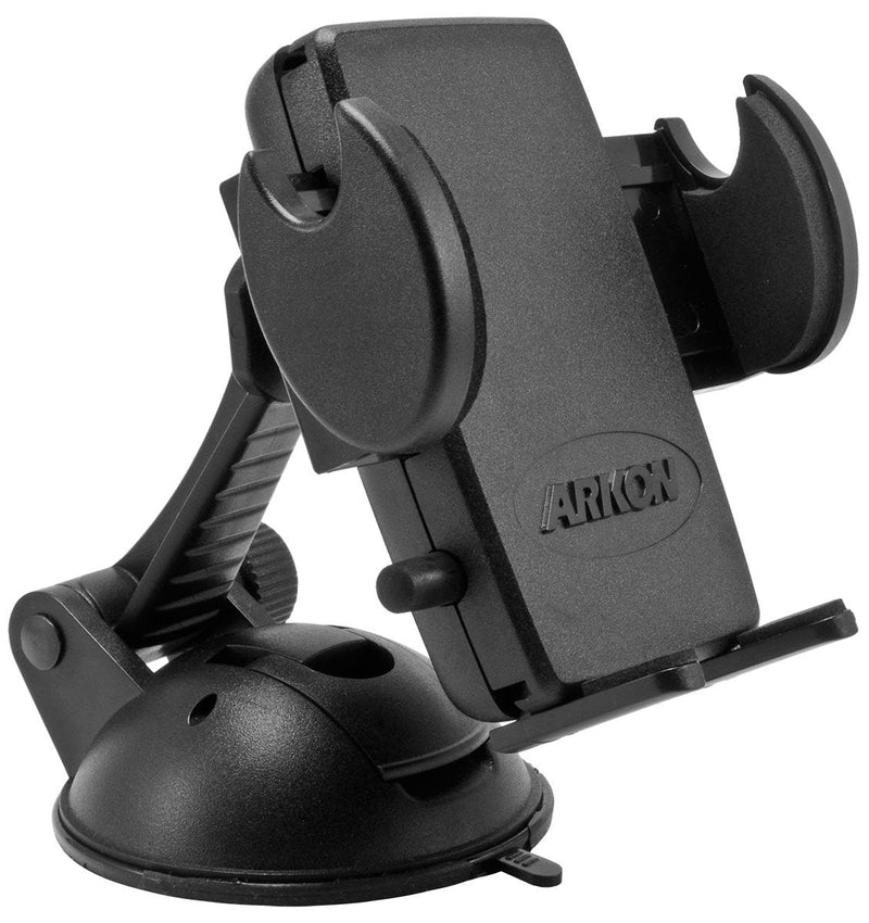  [AUSTRALIA] - Arkon Windshield or Dash Car Phone Holder Mount for iPhone 12 11 XS XR X Galaxy Note 20 10 9 Retail Black Standard Packaging
