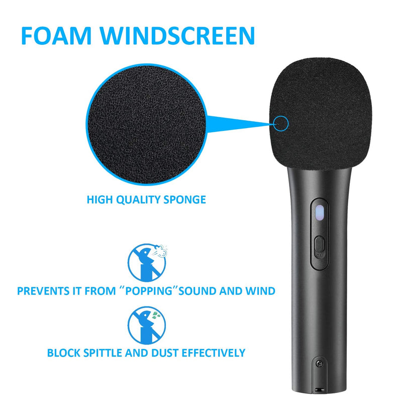  [AUSTRALIA] - SUNMON ATR2100x-USB Mic Shock Mount Holder with Foam Windscreen for Absorbe Vibration and Noise, Pop Filter Suitable for ATR2100x-USB, ATR2100-USB Dynamic Microphone Shock Mount with Foam Windscreen