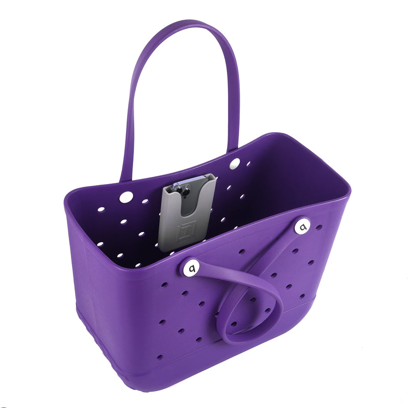  [AUSTRALIA] - Tributary Brands - Phone Holder Compatible with Bogg Bag - Universal and Made of Silicone Grey