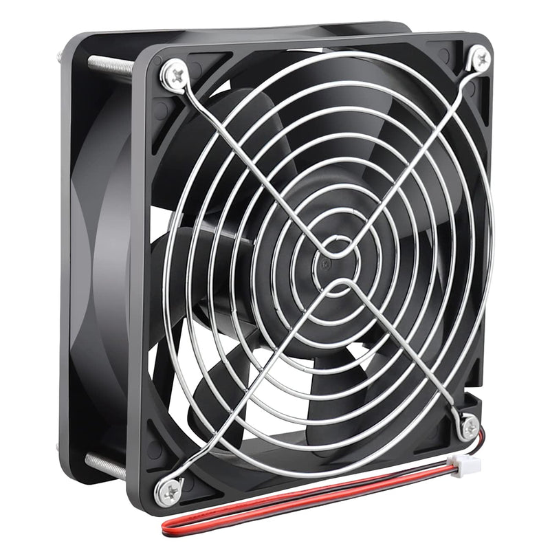  [AUSTRALIA] - Wathai 120x120x38mm 120mm 24V 2Pin Brushless DC Industrial Cooling Case Fan 24V 2Pin Sleeve