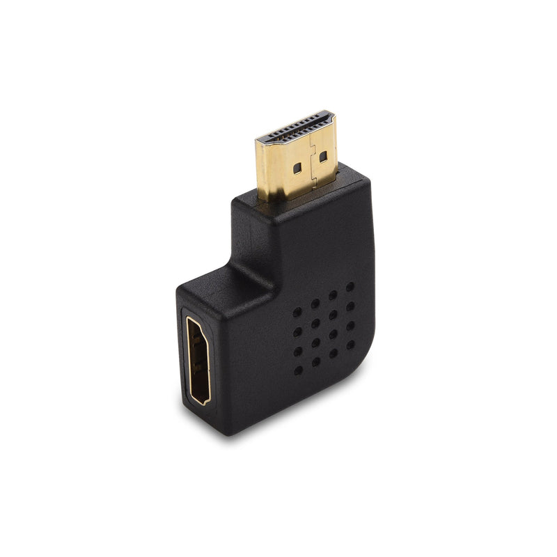  [AUSTRALIA] - Cable Matters Combo Pack Flat Right Angle HDMI Adapter (HDMI 90 Degree Adapter) with 4K and HDR Support