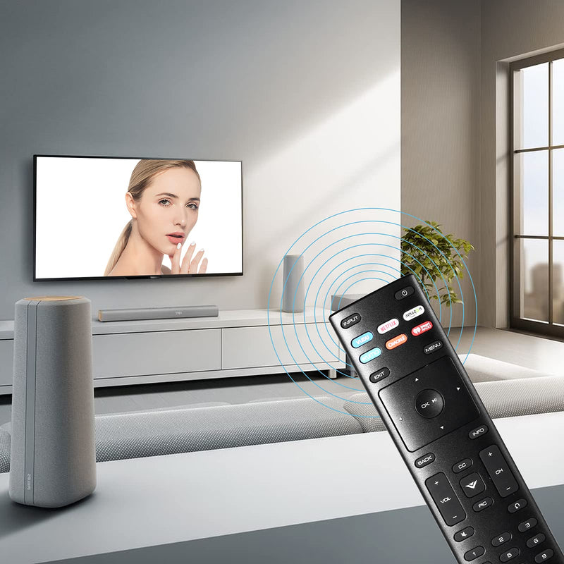  [AUSTRALIA] - Uyibii XRT136 Universal Replacement Remote Control Compatible with All Vizio Smart TV Include D-Series M-Series P-Series V-Series 1pc