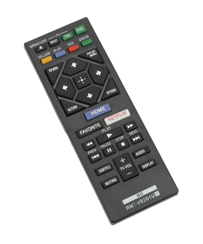 New RMT-VB201U RMTVB201U Replacement Remote Control fit for Sony Bluray Blu-Ray Blu Ray BD Disc DVD Player BDP-S6700 UBP-X700 BDP-BX370 BDP-S1700 BDP-S3700 BDPBX370 BDPS1700 BDPS3700 BDPS6700 UBPX700 - LeoForward Australia