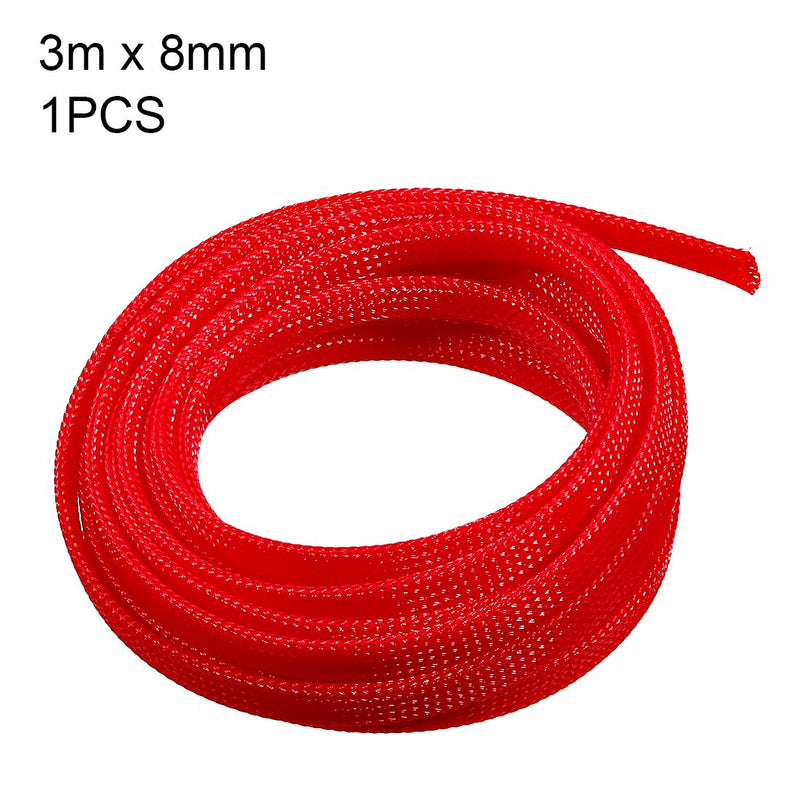  [AUSTRALIA] - uxcell Expandable Sleeving, 5/16-inch 10ft Cable Sleeve, Red