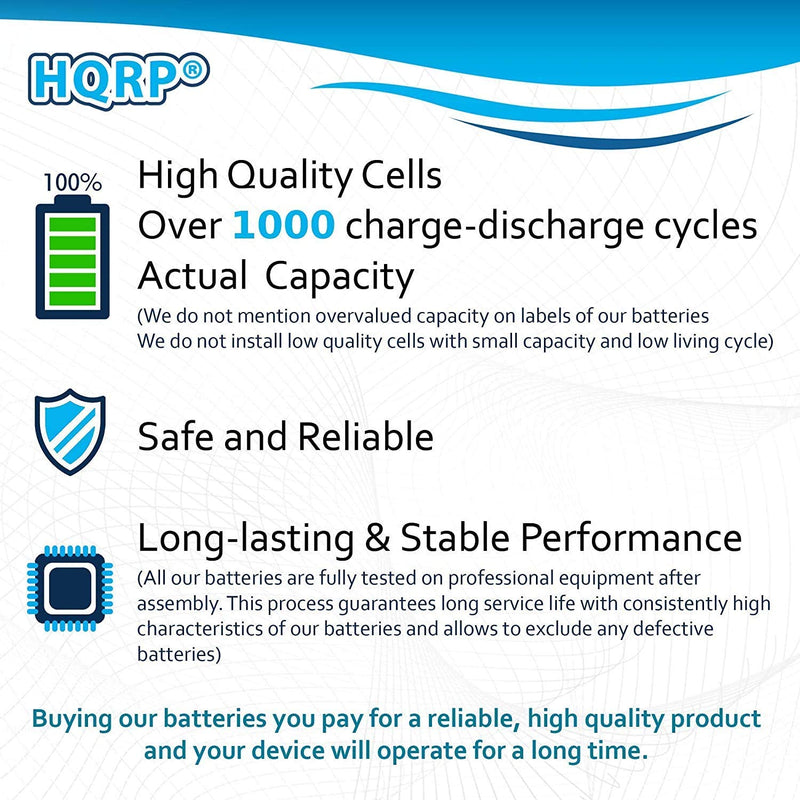  [AUSTRALIA] - HQRP 5-Pack Battery Compatible with Motorola Symbol LS4278 LS-4278 LS4278-M LI4278 DS6878 82-67705-01 BTRY-LS42RAAOE-01 K35466 Cordless Bar Code Scanner LI-4278 DS-6878