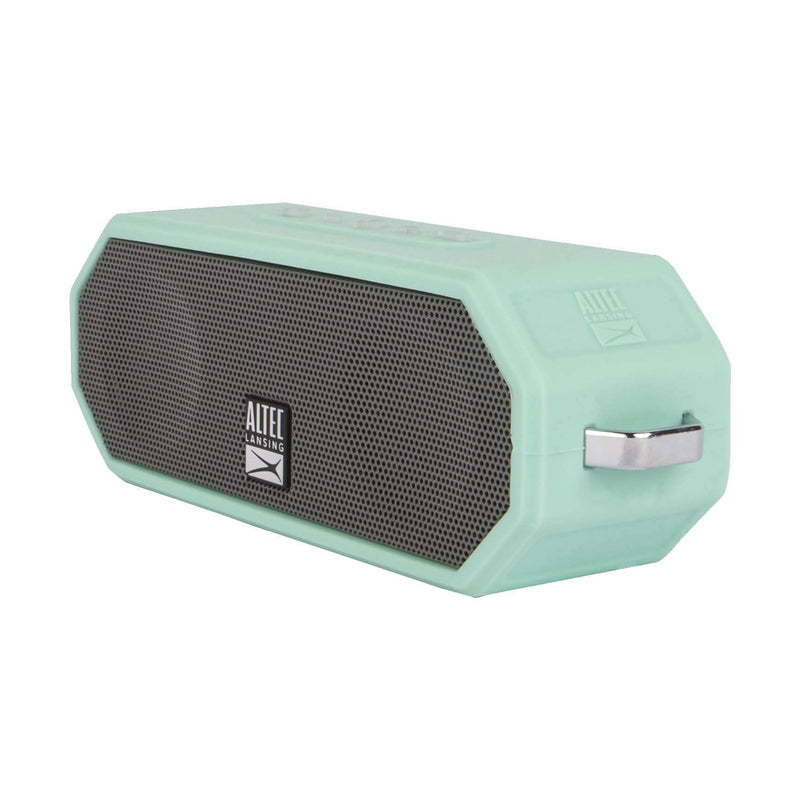 Altec Lansing IMW449 Jacket H2O 4 Rugged Floating Ultra Portable Bluetooth Waterproof Speaker with up to 10 Hours of Battery Life, 100FT Wireless Range and Voice Assistant Integration (Mint) Mint - LeoForward Australia