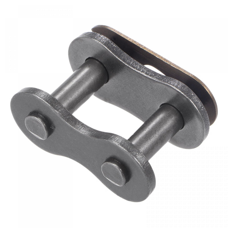  [AUSTRALIA] - uxcell 10Pcs #60 Chain Master Connector Link Roller, 3/4" Pitch Carbon Steel, Standard Connecting Split Links for 12A Chain