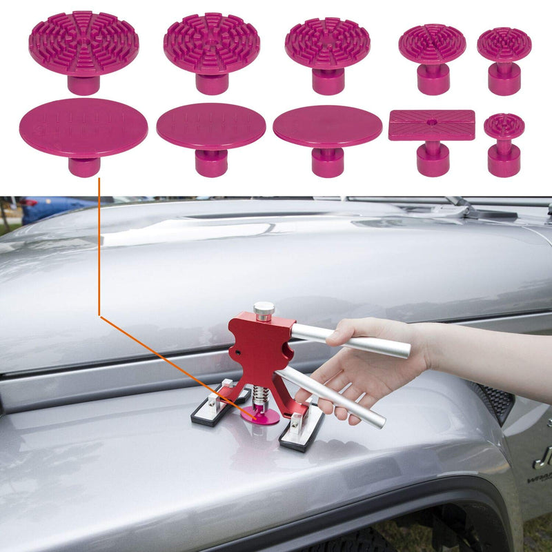  [AUSTRALIA] - Puller Tabs 40Pcs Automotive Paintless Dent Repair Tool Glue Pulling Tabs Car Body Dent Remover Tool Glue Puller Sets Tabs