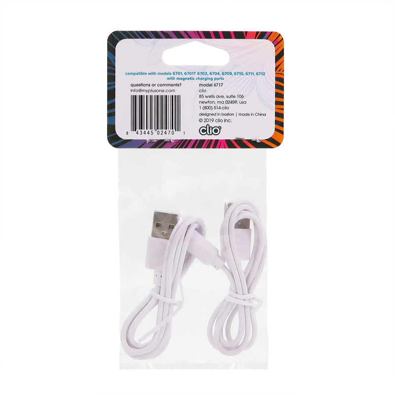 PlusOne Replacement Magnetic Charging Cables, 2Count - LeoForward Australia